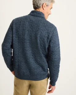 Tommy Bahama Cobble Hill Sweatshirt Ocean Deep Hot