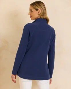 Tommy Bahama Collegiate Aruba Full-Zip Sweatshirt auburn Discount