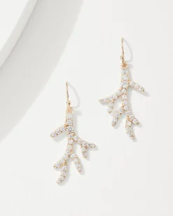 Tommy Bahama Coral Isles Drop Earrings Gold Online