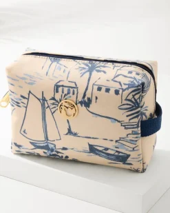 Tommy Bahama Cosmetic Case Daise Seascape Sale