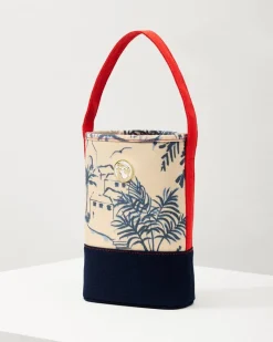 Tommy Bahama Daise Seascape Wine Caddy Navy Online