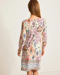 Tommy Bahama Darcy Vista Cove 3/4-Sleeve Dress White Sand Online