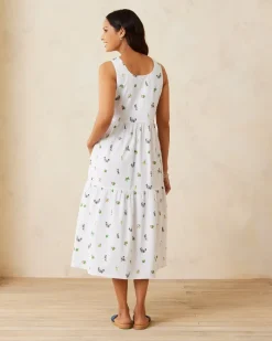 Tommy Bahama Disney Nova Wave Beach Cruiser Midi Dress White Best