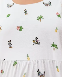 Tommy Bahama Disney Nova Wave Beach Cruiser Midi Dress White Best