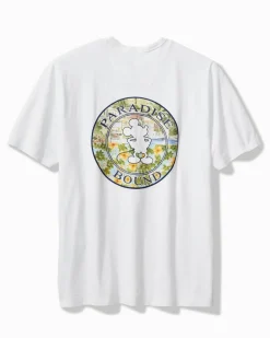 Tommy Bahama Disney Paradise Bound Short-Sleeve Lux T-Shirt White Clearance