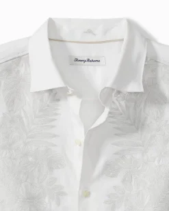 Tommy Bahama Down the Isle Long-Sleeve Linen Shirt White New