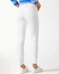Tommy Bahama Ella Twill High-Rise Ankle Jeans White Outlet