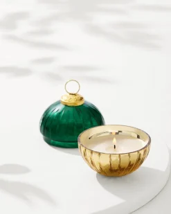 Tommy Bahama 3-oz. Etched Ornament Candle Evergreen Sale