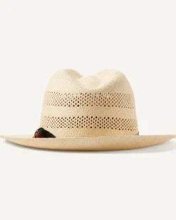 Tommy Bahama Ezra Vented Panama Hat Unbleached Clearance