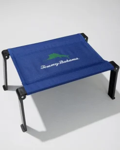Tommy Bahama Fabric Folding Table Navy Discount