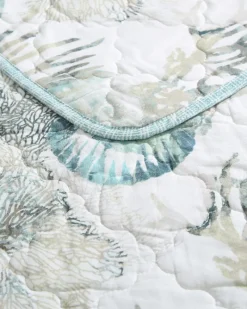 Tommy Bahama Freeport 3-Piece Full/Queen Quilt Set Blue Discount