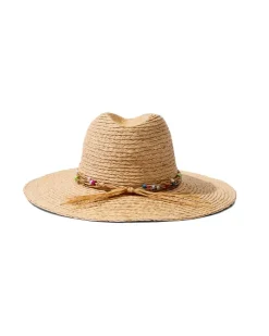 Tommy Bahama Gema Continental Raffia Hat Natural/Multi Outlet