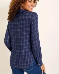 Tommy Bahama Golden Sands Flannel Shirt Coastline New