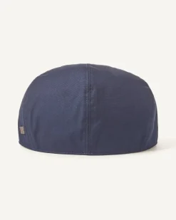 Tommy Bahama Graham Packable Flat Cap Navy Outlet