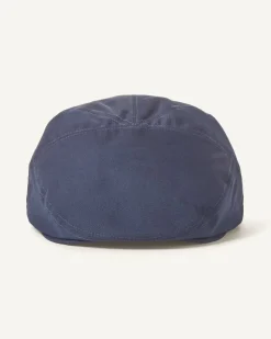 Tommy Bahama Graham Packable Flat Cap Navy Outlet