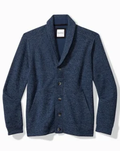 Tommy Bahama Granite Bay Cardigan Blue Note Best