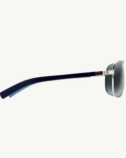 Tommy Bahama Guardrails Sunglasses by Maui Jim® Silver Hot