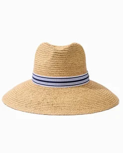 Tommy Bahama Hampton Raffia Sun Hat Natural Discount