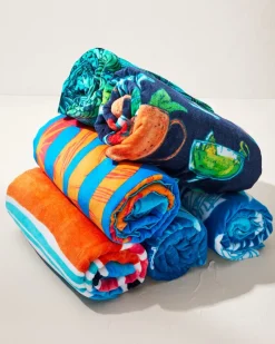 Tommy Bahama High Tide Hangout & Island Cays Blooms Beach Towels — Set of 2 Multicolor Outlet