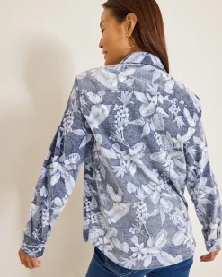 Tommy Bahama Hightide Flora Cord Shirt Coastline Online