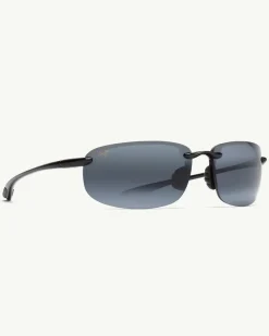 Tommy Bahama Ho'okipa Sunglasses by Maui Jim® Black & Grey Discount