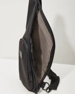 Tommy Bahama Hudson Sling Bag Black Clearance