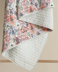 Tommy Bahama Ikat Tropics Reversible 3-Piece Full/Queen Quilt Set Multicolor Best