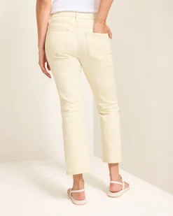 Tommy Bahama Indigo Palms™ Mid-Rise Cropped Mini Bootcut Jeans Natural Online