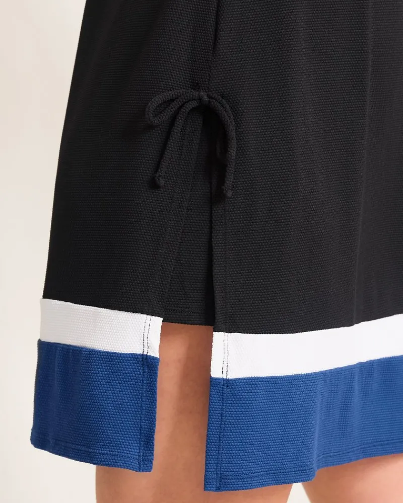 Tommy Bahama Island Cays Colorblock Beach Romper Indigo Tide Hot