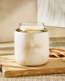 Tommy Bahama Island Glow Luminary Vessel Natural/Gold Hot
