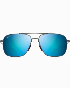 Tommy Bahama Island Life Exclusive Sunglasses by Maui Jim® Grey/Blue Hawaii New