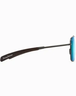 Tommy Bahama Island Life Exclusive Sunglasses by Maui Jim® Grey/Blue Hawaii New
