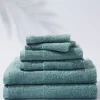 Tommy Bahama Island Retreat 6-Piece Bath Towel Set Dark Blue Lagoon Outlet