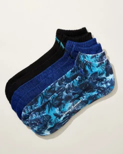 Tommy Bahama IslandZone® Performance Athletic Socks—3-Pack Assorted New