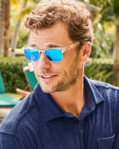 Tommy Bahama Kawika Sunglasses by Maui Jim® Crystal Hot