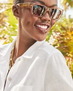 Tommy Bahama Kenui Sunglasses by Maui Jim® Rose Hot