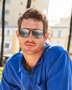 Tommy Bahama Keokea Sunglasses by Maui Jim® Black Outlet