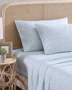 Tommy Bahama Koya Bay 4-Piece King Sheet Set Blue Sky