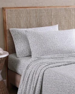 Tommy Bahama Koya Bay 4-Piece Queen Sheet Set Grey Online