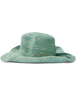 Tommy Bahama Lai Raffia Cowboy Hat Sea Green
