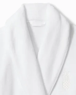 Tommy Bahama Long Plush Robe Bright White