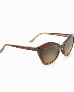 Tommy Bahama Lotus Sunglasses by Maui Jim® Chocolate Clearance