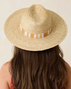 Tommy Bahama Lotus Wide-Brim Hat Sand Discount