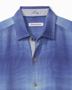Tommy Bahama Madera Ombré Silk Camp Shirt Majorca Sale