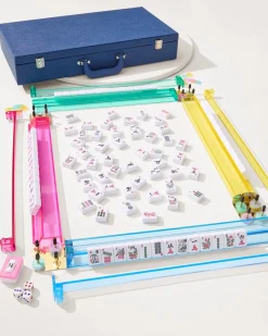 Tommy Bahama Mahjong Game Set Blue New