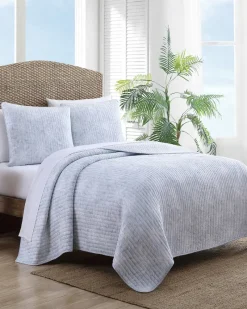 Tommy Bahama Makena 3-Piece King Quilt Set Blue Online