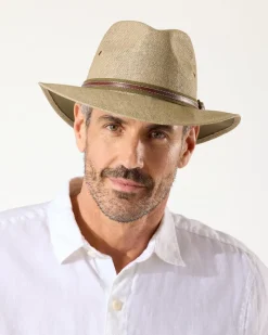 Tommy Bahama Manassa Drover Hat Stone