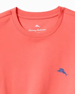 Tommy Bahama Marlin Driver Graphic T-Shirt Dubarry Coral Sale