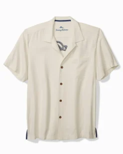 Tommy Bahama Marlin Paradise Silk Camp Shirt Continental New