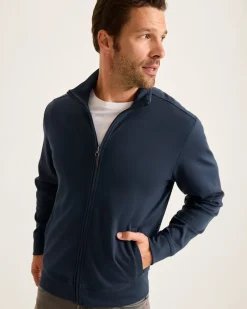 Tommy Bahama Martinique Full-Zip Jacket Ocean Deep Outlet